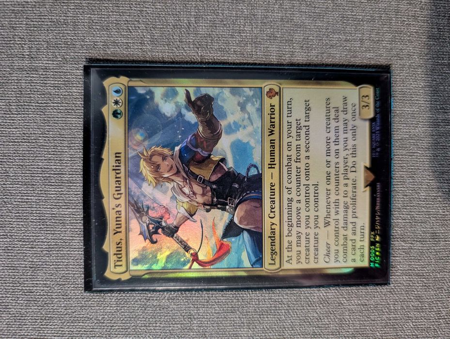 Commander Deck Mtg Tidus, Yuna's Guardian - Zmodyfikowany Precon