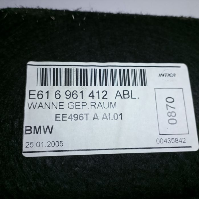 Forra de mala - BMW 5 Touring (E61) | 04 - 10