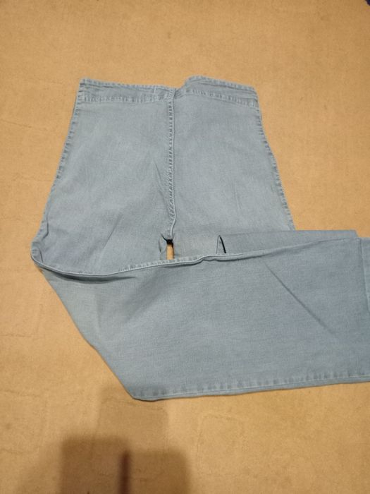 Жіночі штани,колір білий,льон.