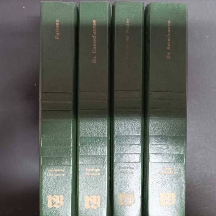 Furioso, Voldemar Lestienne  Os Comediantes, Graham Greene  Sabor do Poder, Ladislav Mnacko  Os Americanos, Roger Peyrefitte  L