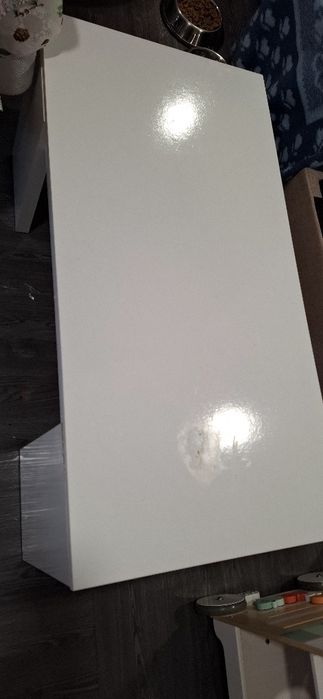 Mesa de centro branca - usada