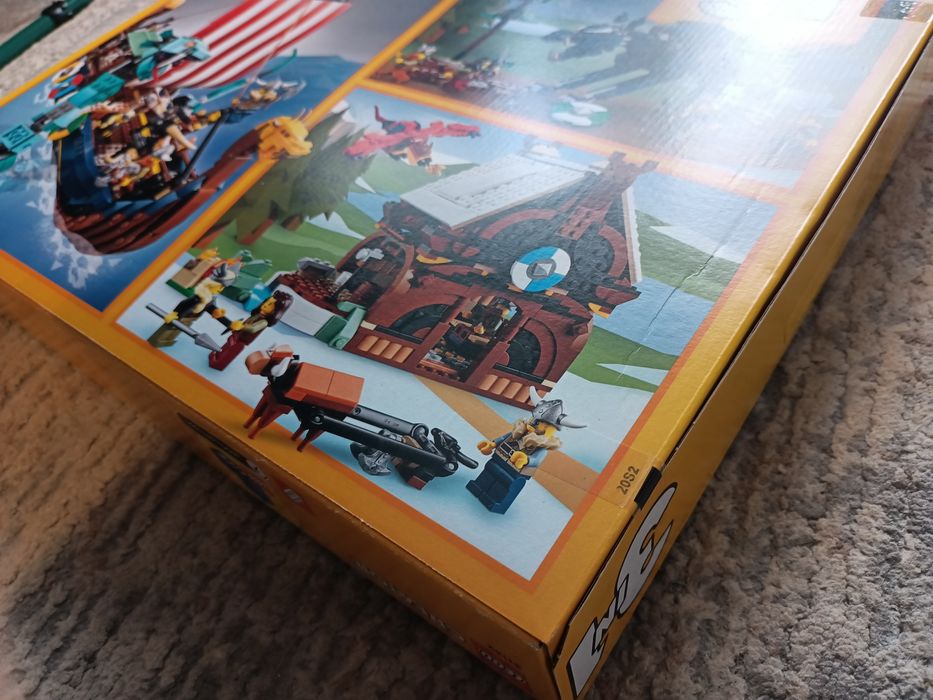 LEGO Creator 31132 Statek wikingów i wąż z Midgardu