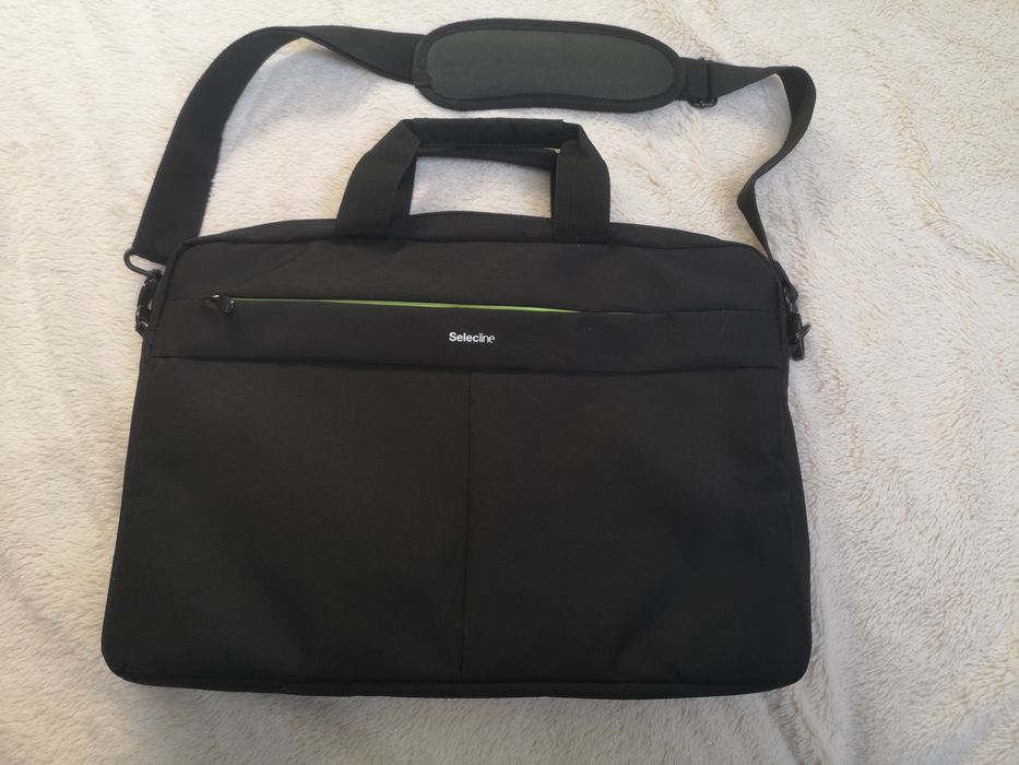 Torba na laptopa na ramię a4 z kieszeniami