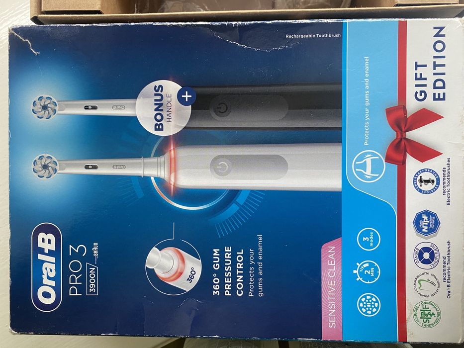 Oral B Pro 3 3900 Cross Action Duo