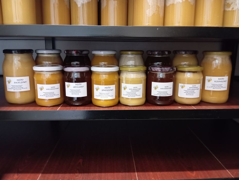 Miód, pierzga, propolis