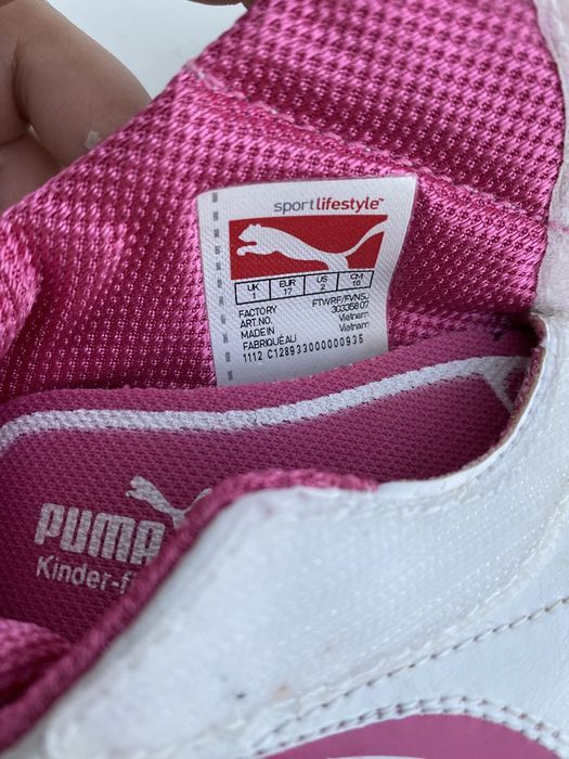 Puma Tenis bebé sola mole antiderrapante prewalker