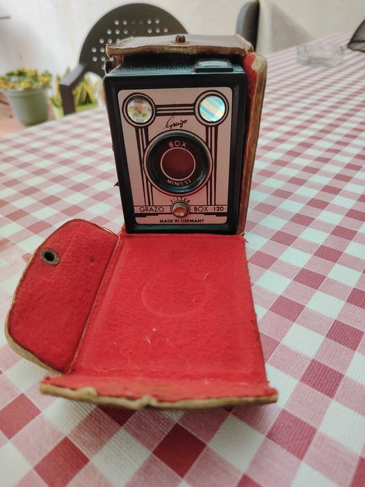 Maquina Fotografica vintage GRAZO BOX 120