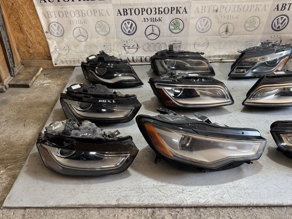 Фара Ауді Ку5 , фара A6C7 A4B8 A5, фара Audi Q5 a6 a4