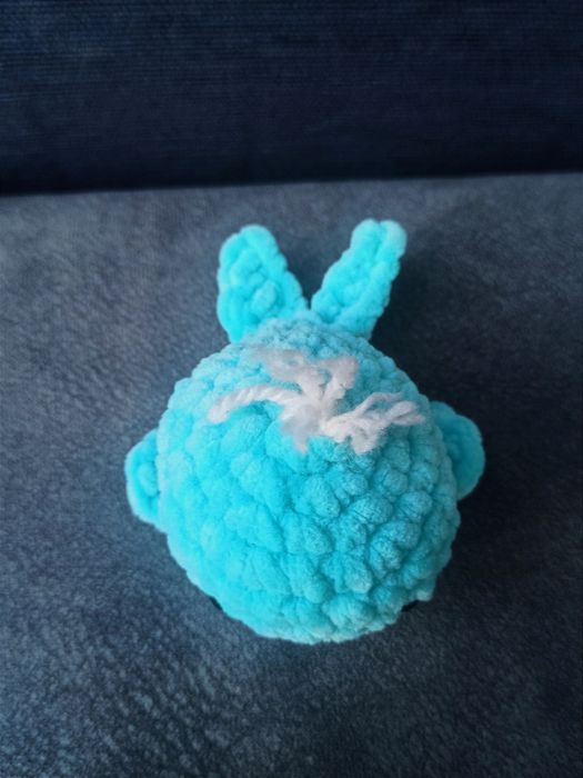 Ręcznie zrobiony na szydełku wieloryb