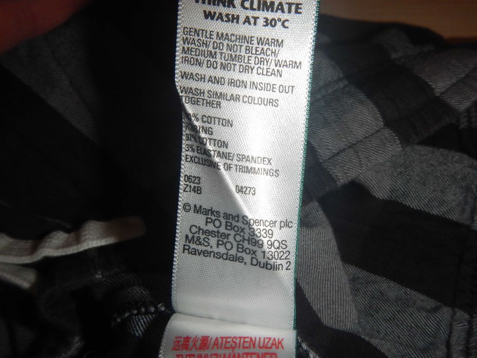 Легкі бавовняні штани marks & spencer p.158см(12-13років)