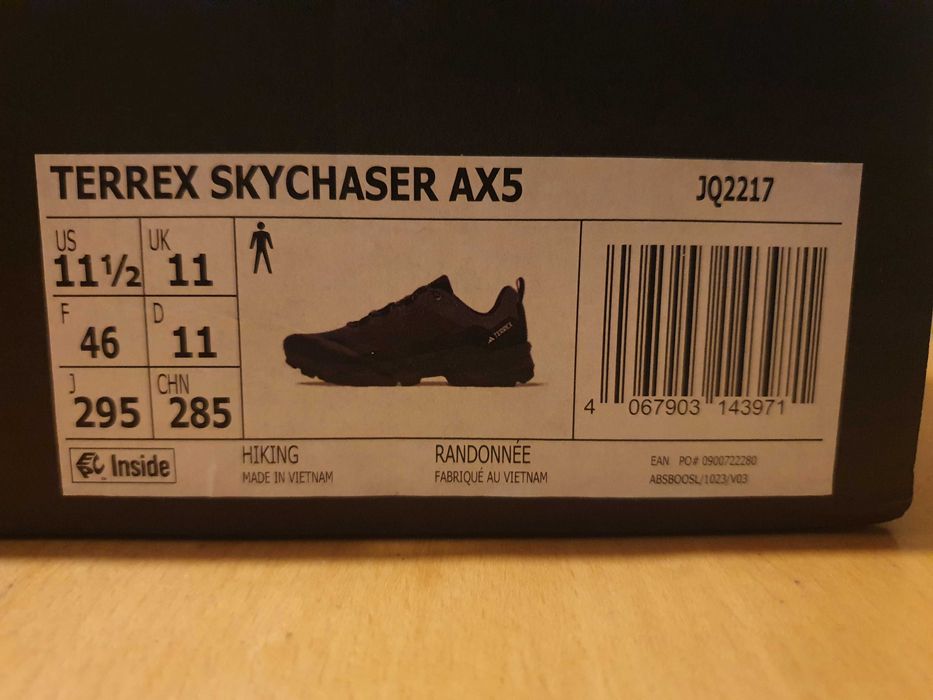 Buty trekkingowe Adidas Terrex Skychaser 46 EU  29,5 CM