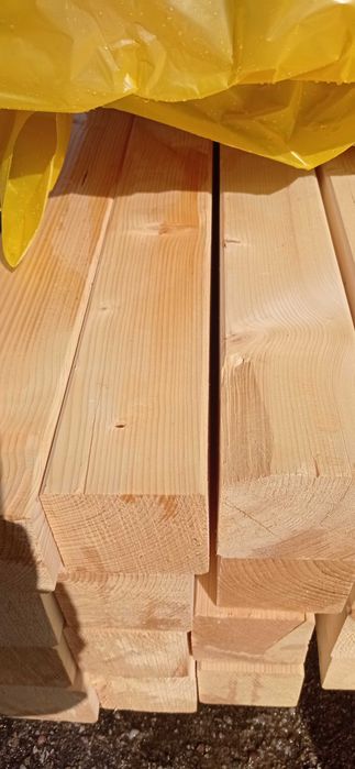 Krawędziak kantówka lita świerk 100x100 suszona strugana