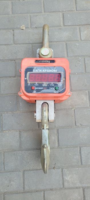 Крановые весы 10 т Днепровес OCS-10t-XZA Ваги кранові