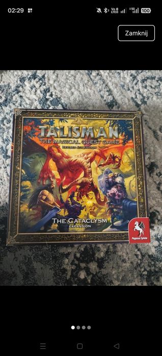 Talisman - the cataclysm