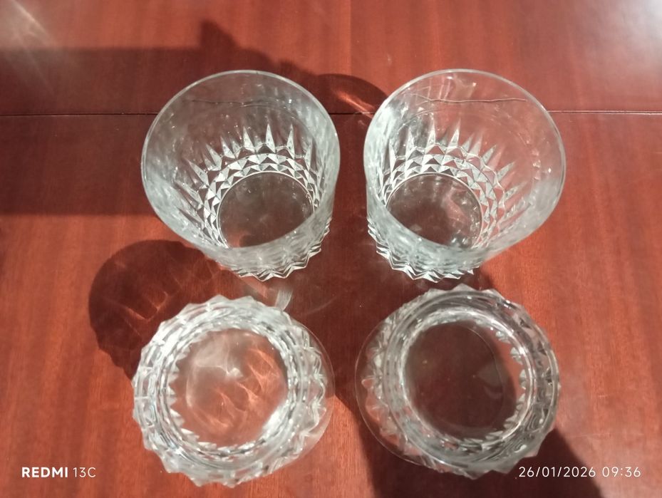 Conjunto ,4 copos whisky