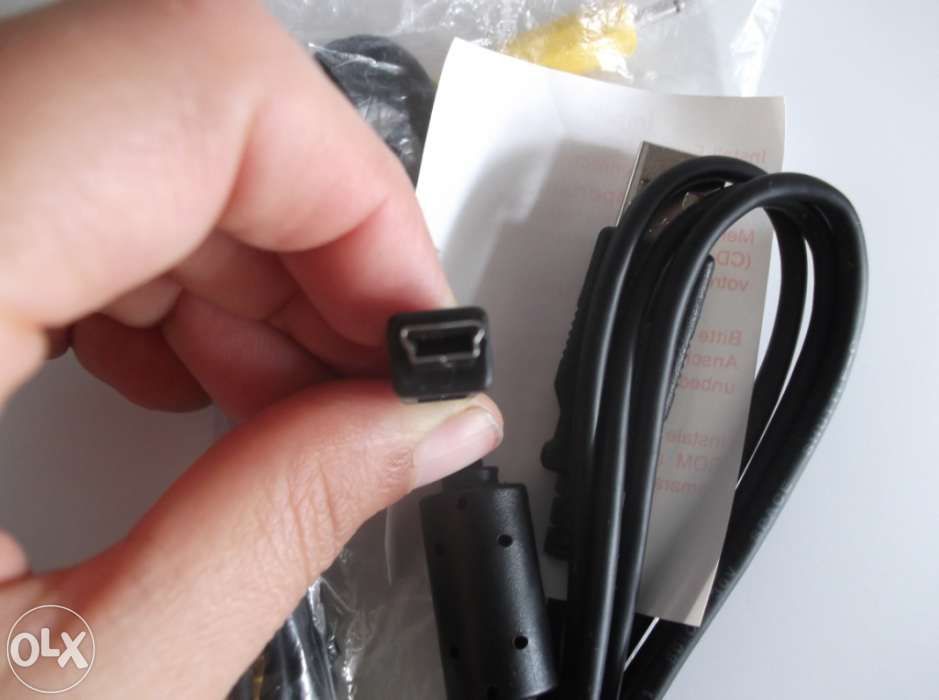 Cabo USB - ligar máquina fotográfica ao pc