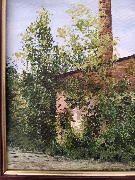 Pintura Original "Greenery #2" – Andrea Krauß (Com Certificado)