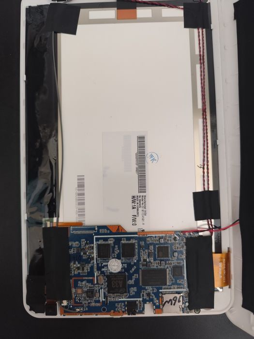 Tablet para peças