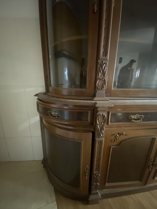 Movel sala em nogueira