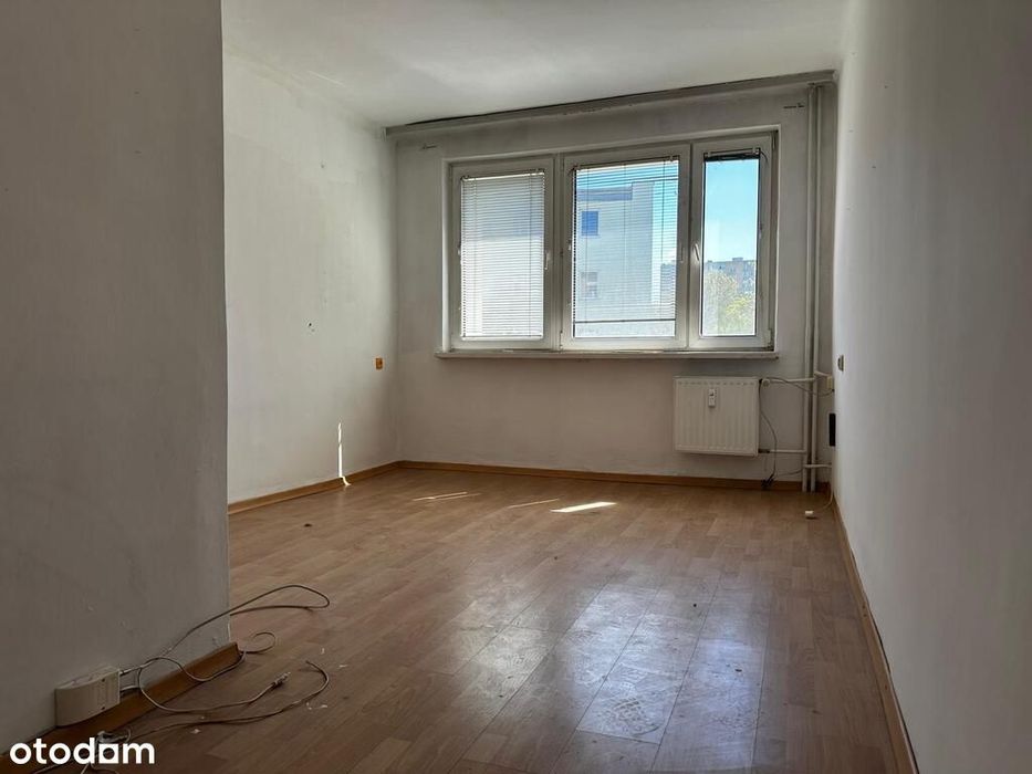 Mieszkanie 3‑pokojowe do remontu – 57,6 m²