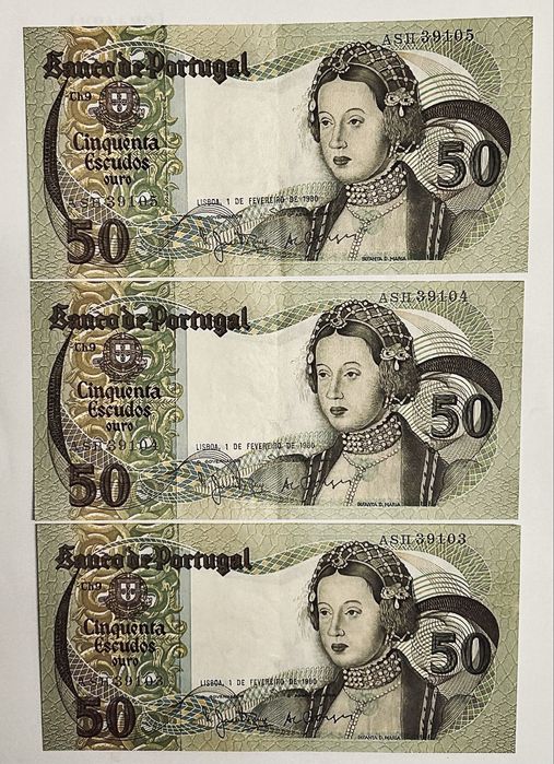 50 escudos infanta Dª Maria