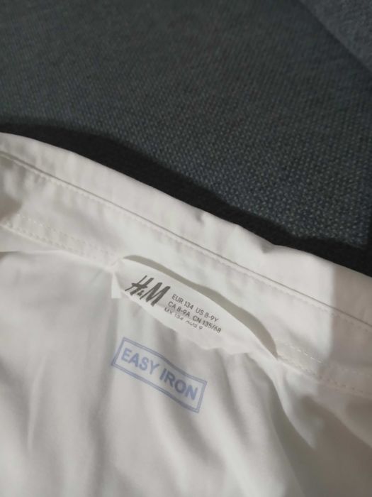 Koszula biała chłopięca