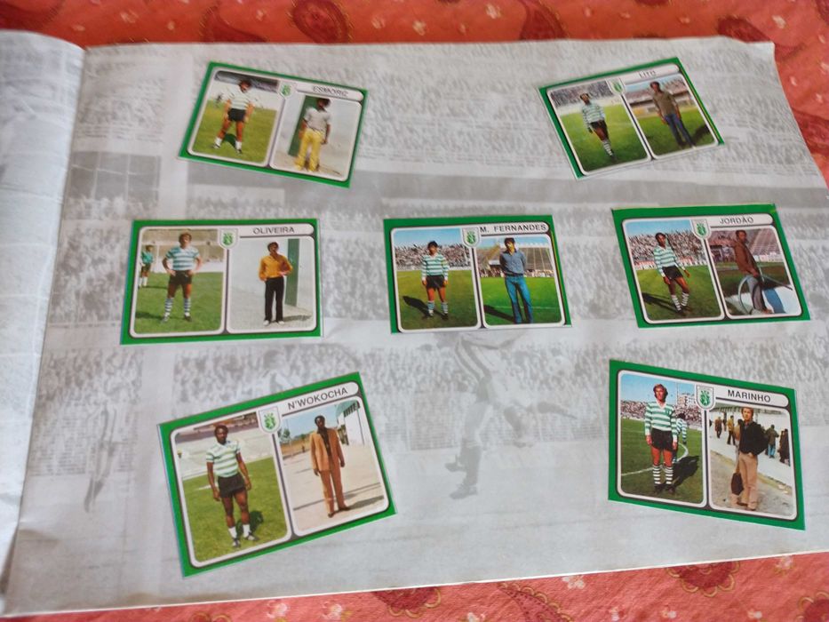 Caderneta cromos futebol 81/82 Francisco Más