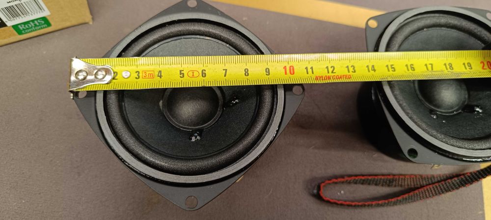 СЧ-НЧ динамики - 4 ом.Monacor  (нові ! )