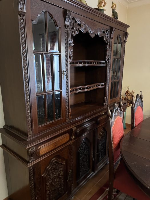 Mobilia de sala completa em madeira de jambirre