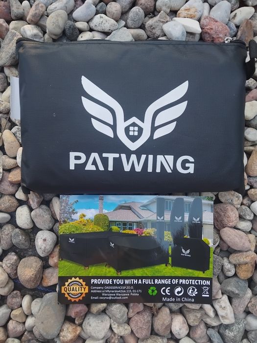 Pokrowiec na parasol ogrodowy   2 szt Patwing 210/45/75/32