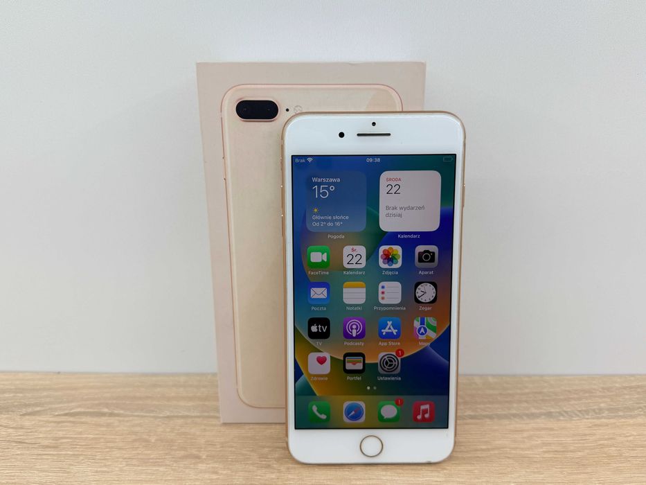 Apple iPhone 8 Plus 64GB różowy | 5.5" Retina | Touch ID | LTE