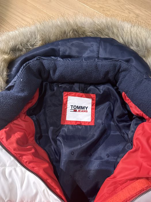 kurtka zimowa L damska hilfiger tommy jeans