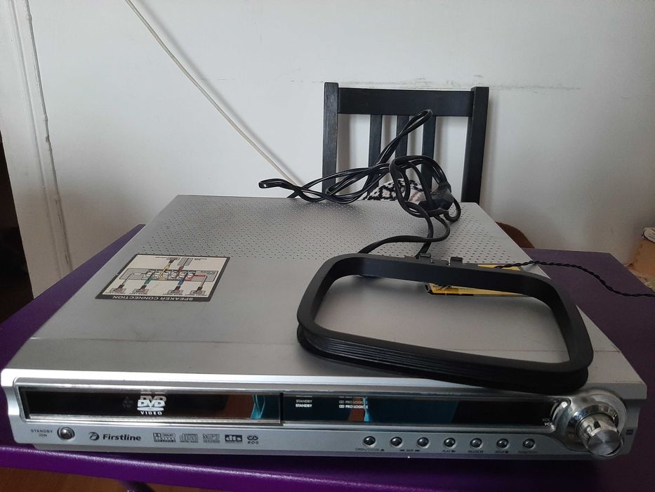 Leitor de DVD (video) Firstline FHT 410