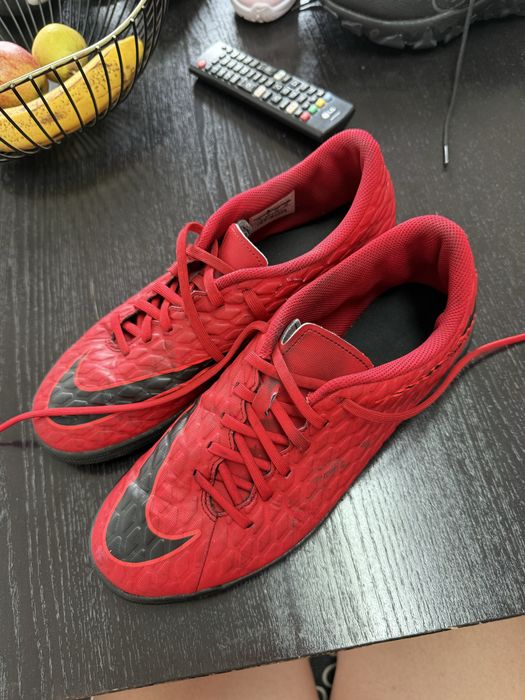 Nike HypervenomX Phade III IC Futsal Vermelhas/Preto 852543-616