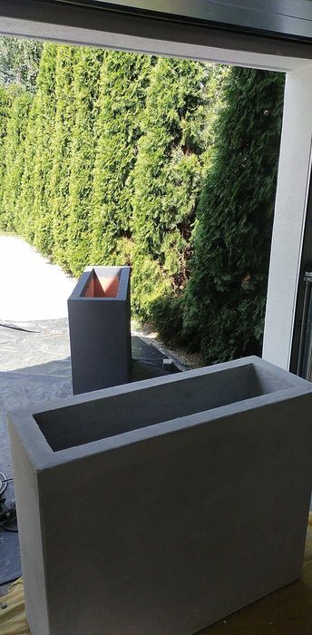 Donice ogrodowe ze styropianu