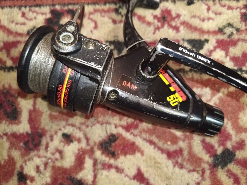 kołowrotki wędkarskie 5 sztuk