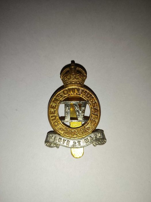Emblema de boina- 4th Queen’s Own Hussars - Inglaterra