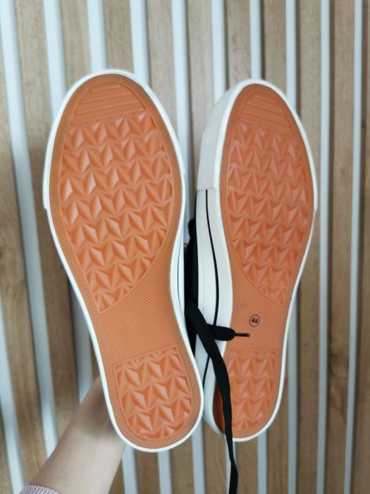 Nowe czarne trampki męskie r. 44  28cm