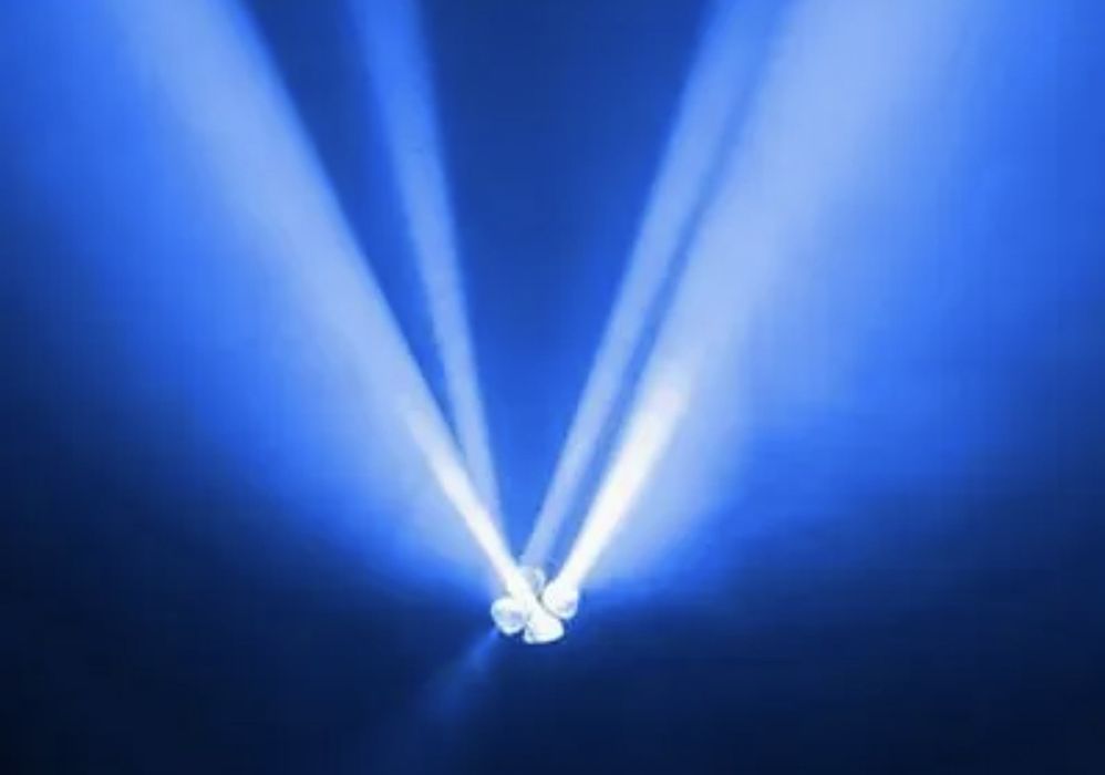 NOVO  Beamz Razor Professional 500 LED Moving Head com lentes rotativa