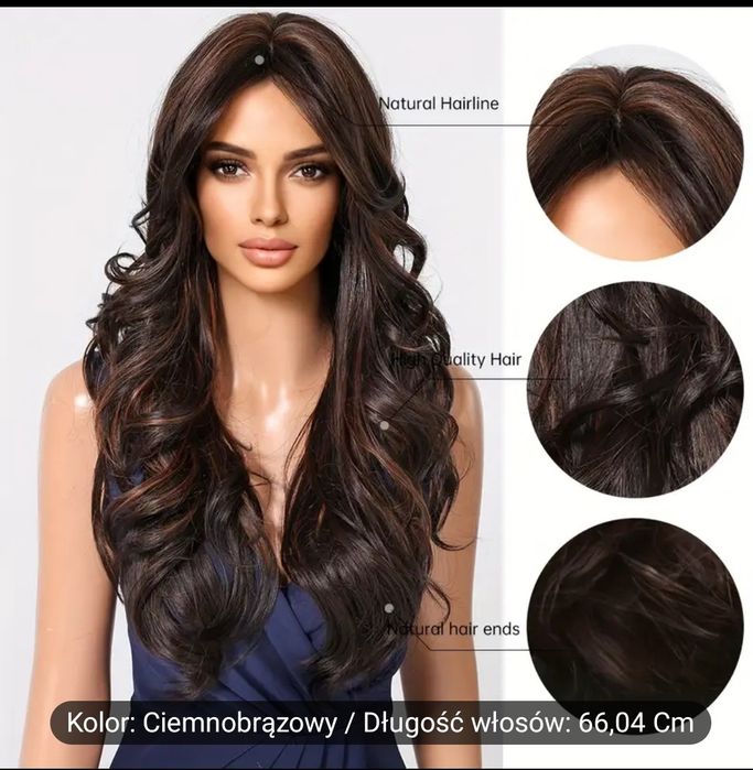 Peruka braz refleksy