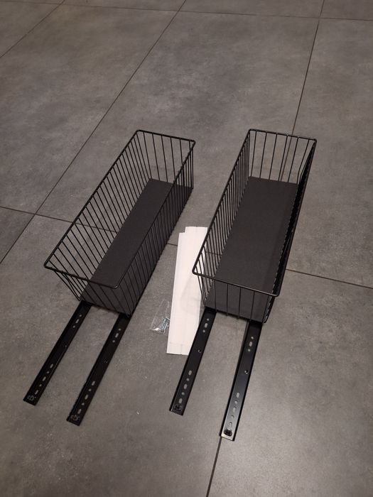 Kosze na szynach 2szt