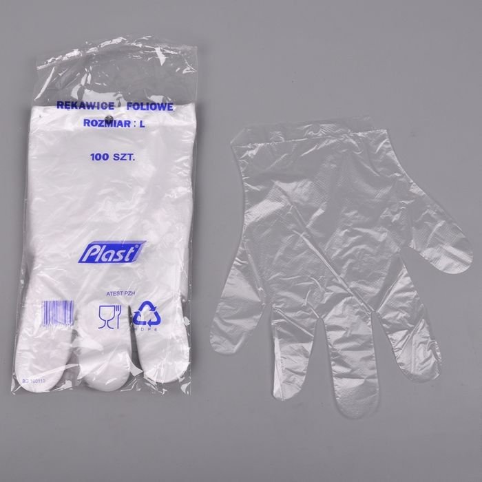 Рукавиці одноразові, рукавиці поліетиленові, рукавиці