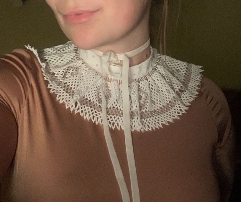 Силянка біла з прозорими вставками