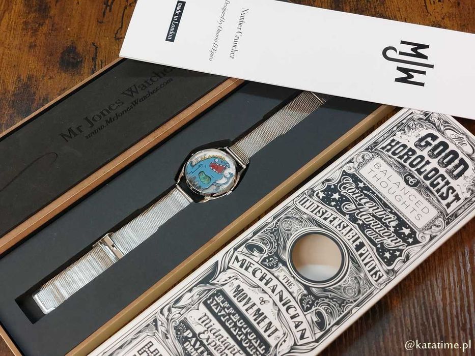 Zegarek Mr Jones Watches MJW Number Cruncher A watch not for everyone