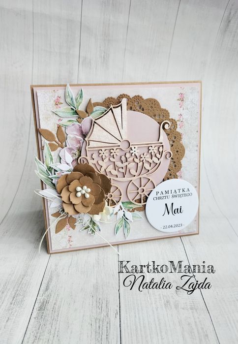 Kartka okolicznościowa - Chrzest Święty