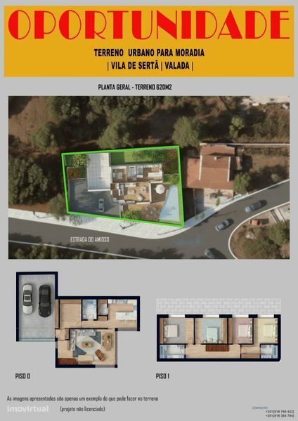 Terreno para construção de moradia em Sertã