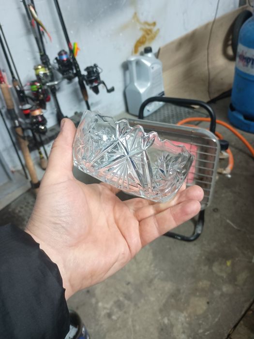 Kryształowa misa PRL