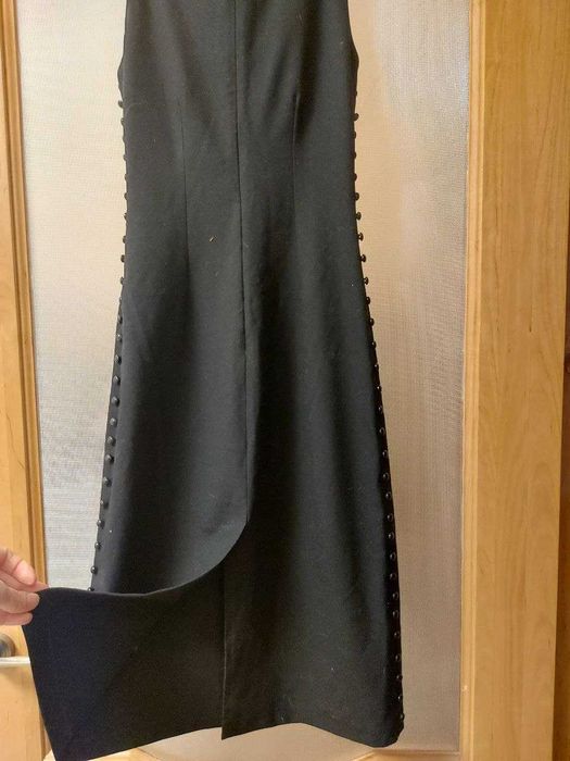 Сукня Vipart, подовжена, молодіжна, коктельна, чорна.