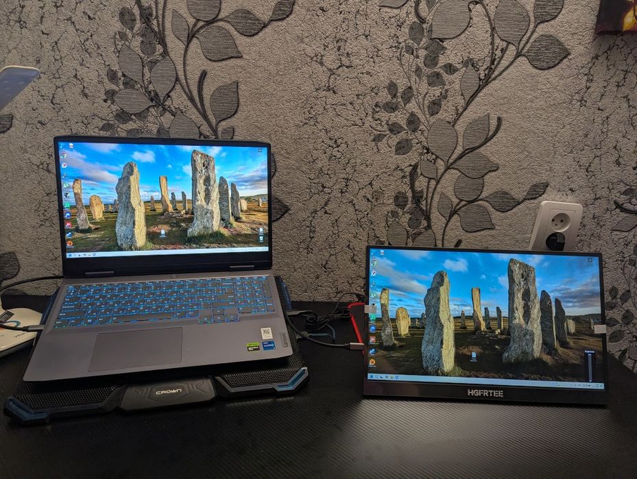 Портативний монітор HGFRTEE 15.6