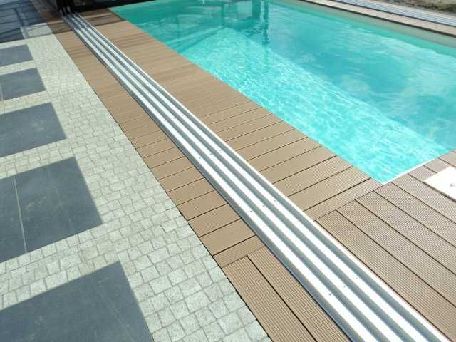 Basen ogrodowy montaż, montaż niecki poliestrowej montaż basenu tarasu